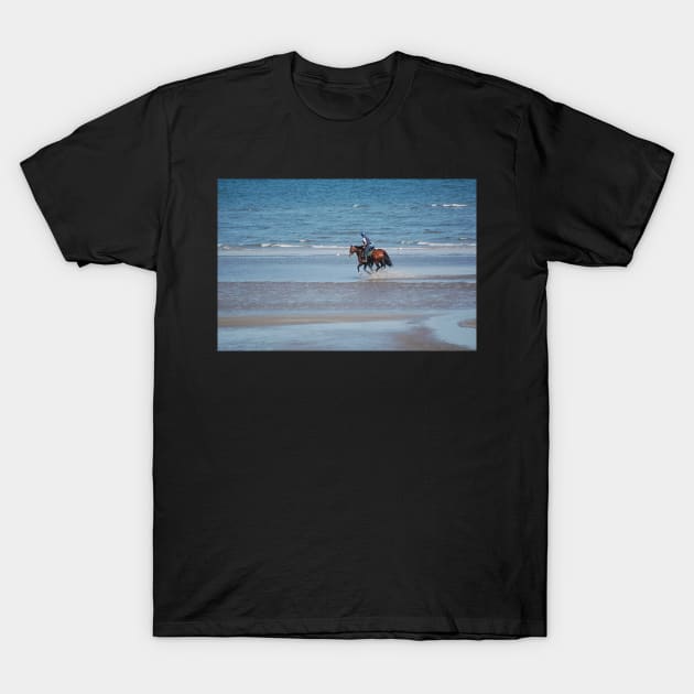 Cooling down before the race T-Shirt by declancarr